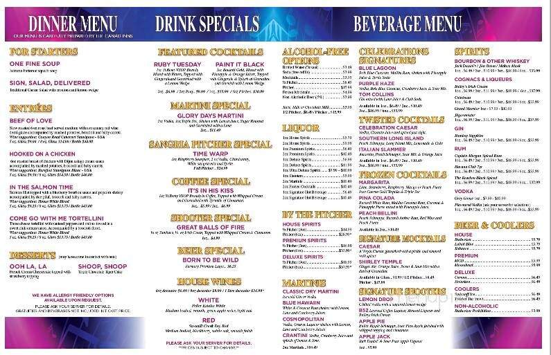 Celebrations Dinner Theatre - Winnipeg, MB menu_pic