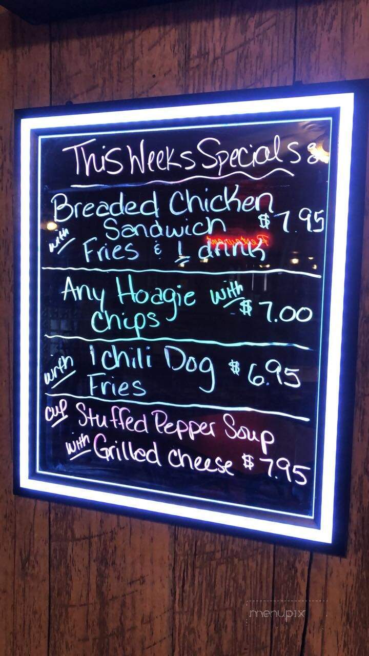 Classic's Restaurant Lounge - Morgantown, WV menu_pic