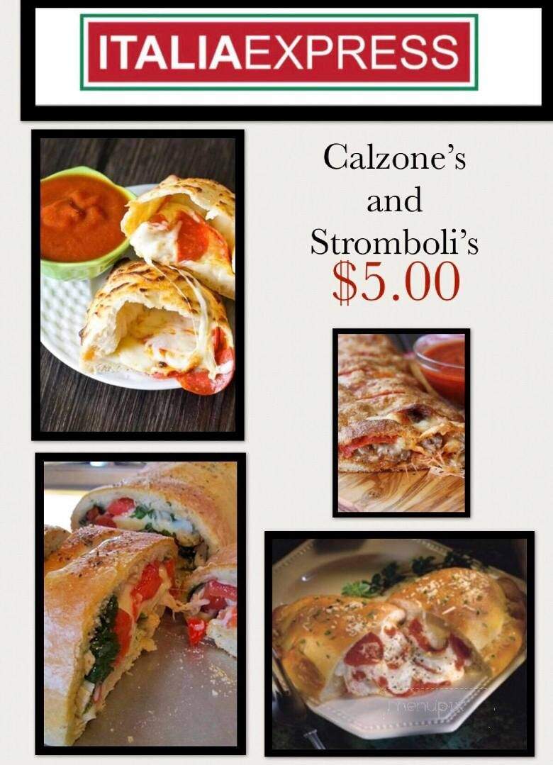 Italia Express - Brownsville, TX menu_pic