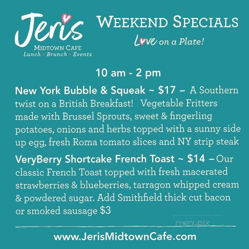 Jeri's Midtown Cafe - Tallahassee, FL