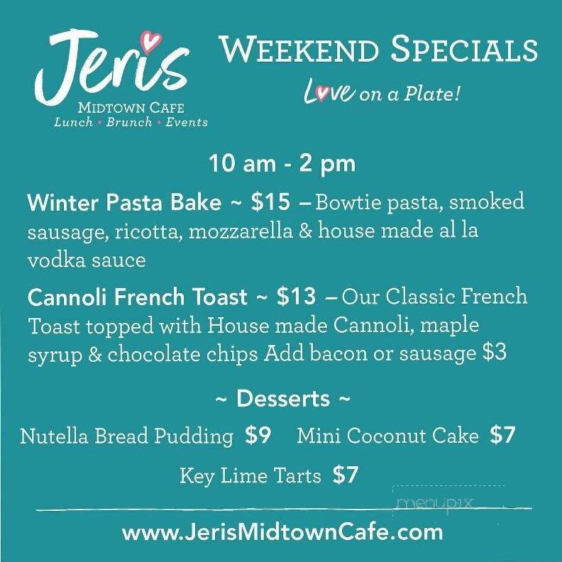 Jeri's Midtown Cafe - Tallahassee, FL