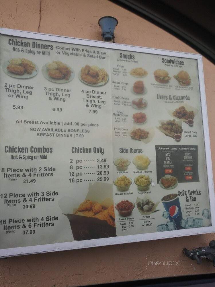 Krispy's Fried Chicken - Groveland, FL menu_pic