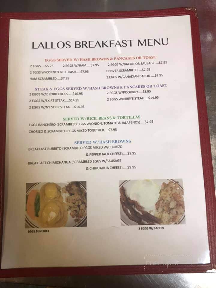 Lallos Bar & Grill Inc - Channahon, IL