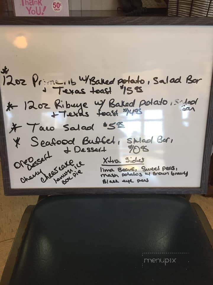 Longhorn Restaurant - Mayfield, KY menu_pic