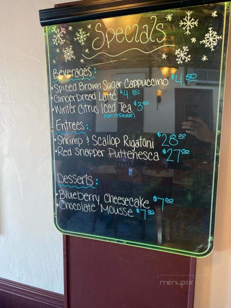 Moonlight Cafe - Dover, PA menu_pic