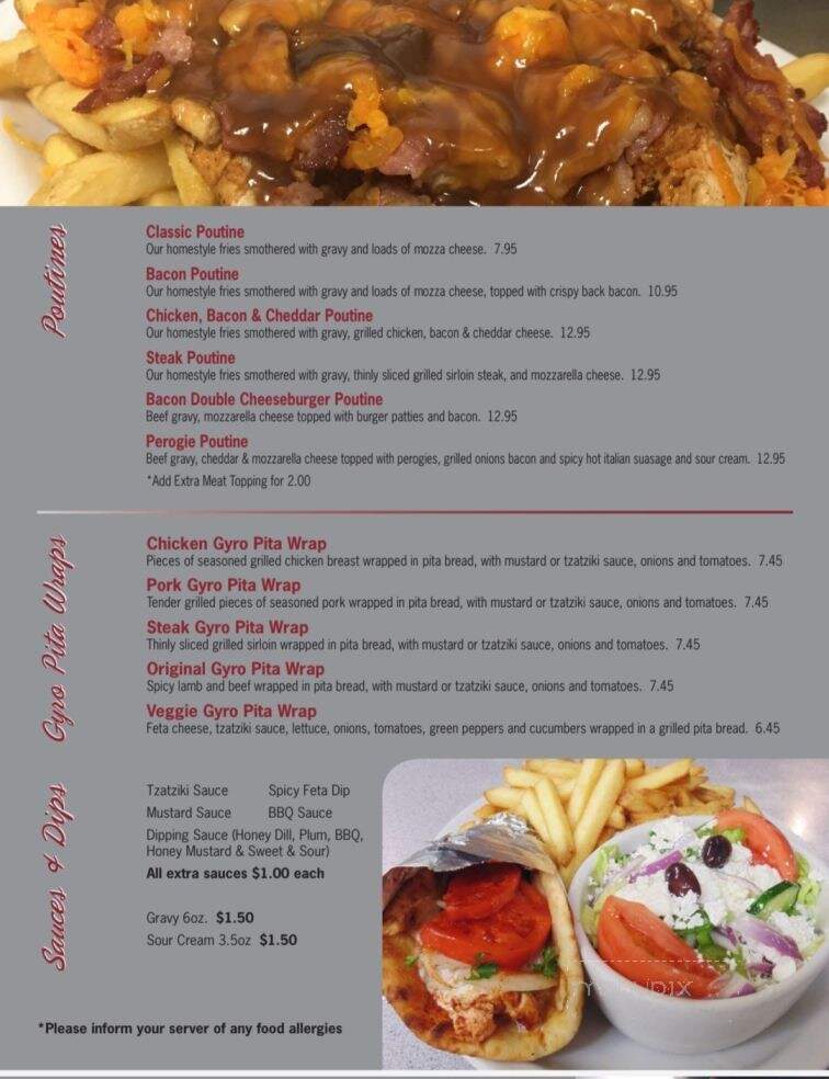 Over The Coals - Portage la Prairie, MB menu_pic