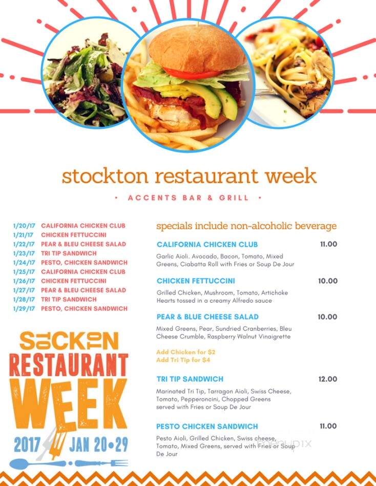 Reserve At Spanos Park - Stockton, CA menu_pic