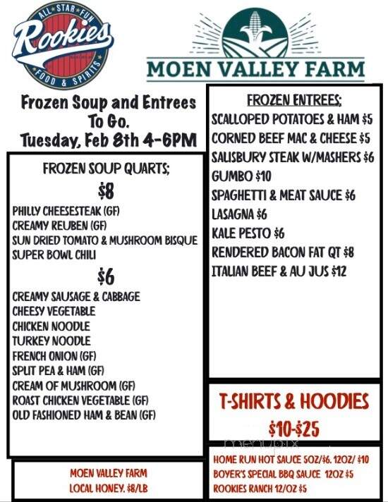Rookies-Food & Spirits - Mazomanie, WI