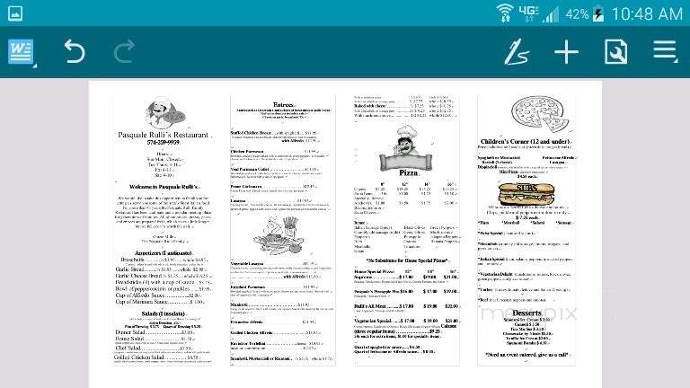 Pasquale's Rulli - Mishawaka, IN menu_pic