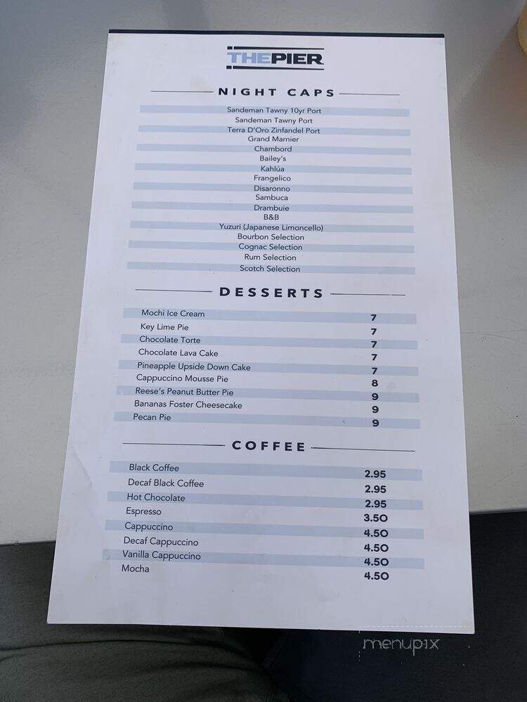 The Pier at Fishermen's Village - Punta Gorda, FL menu_pic