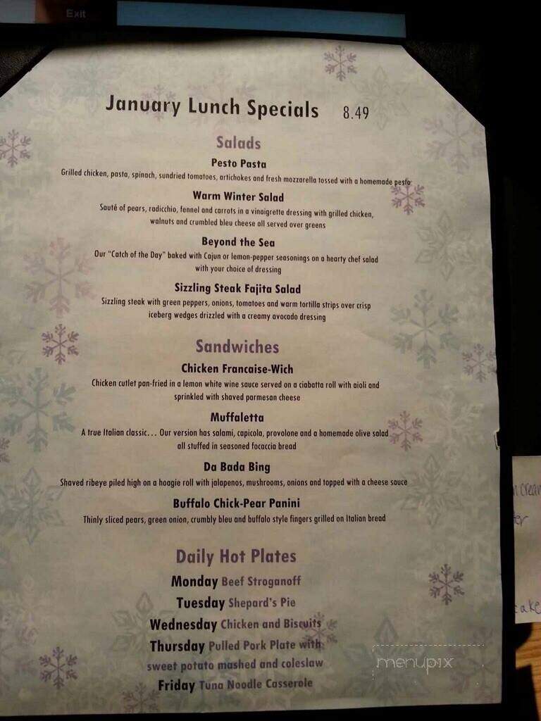 Village Eatery - Lockport, NY menu_pic
