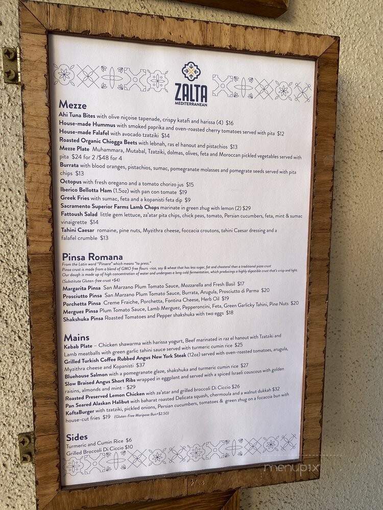 Zalta - Sausalito, CA