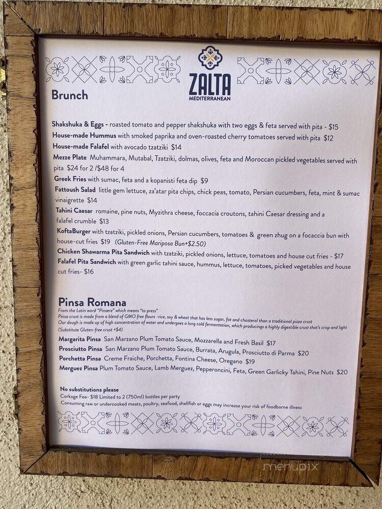 Zalta - Sausalito, CA