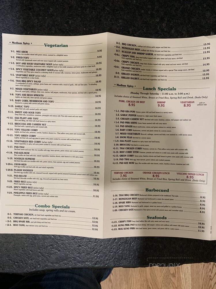 Thai BBQ - Grants Pass, OR menu_pic