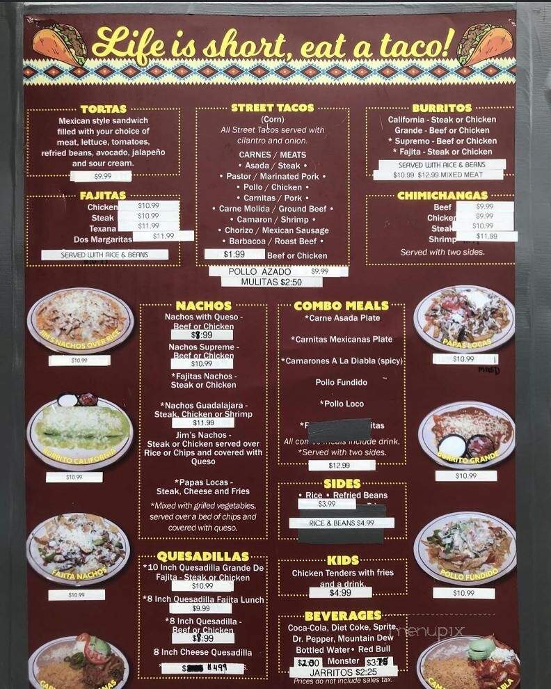 Gladiator Brewing - Clarksville, TN menu_pic