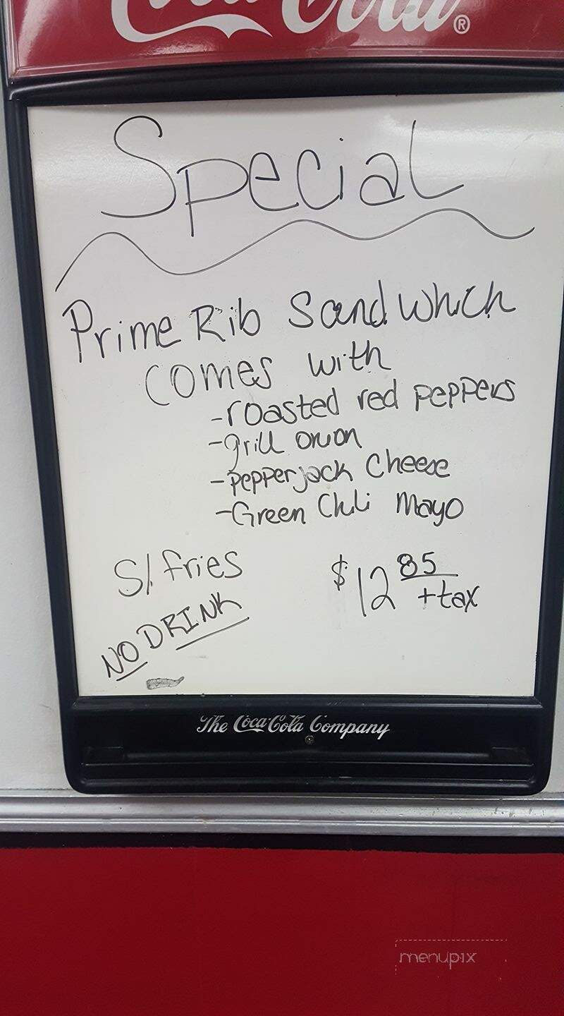 Hall Of Flame Burgers - Ruidoso, NM menu_pic