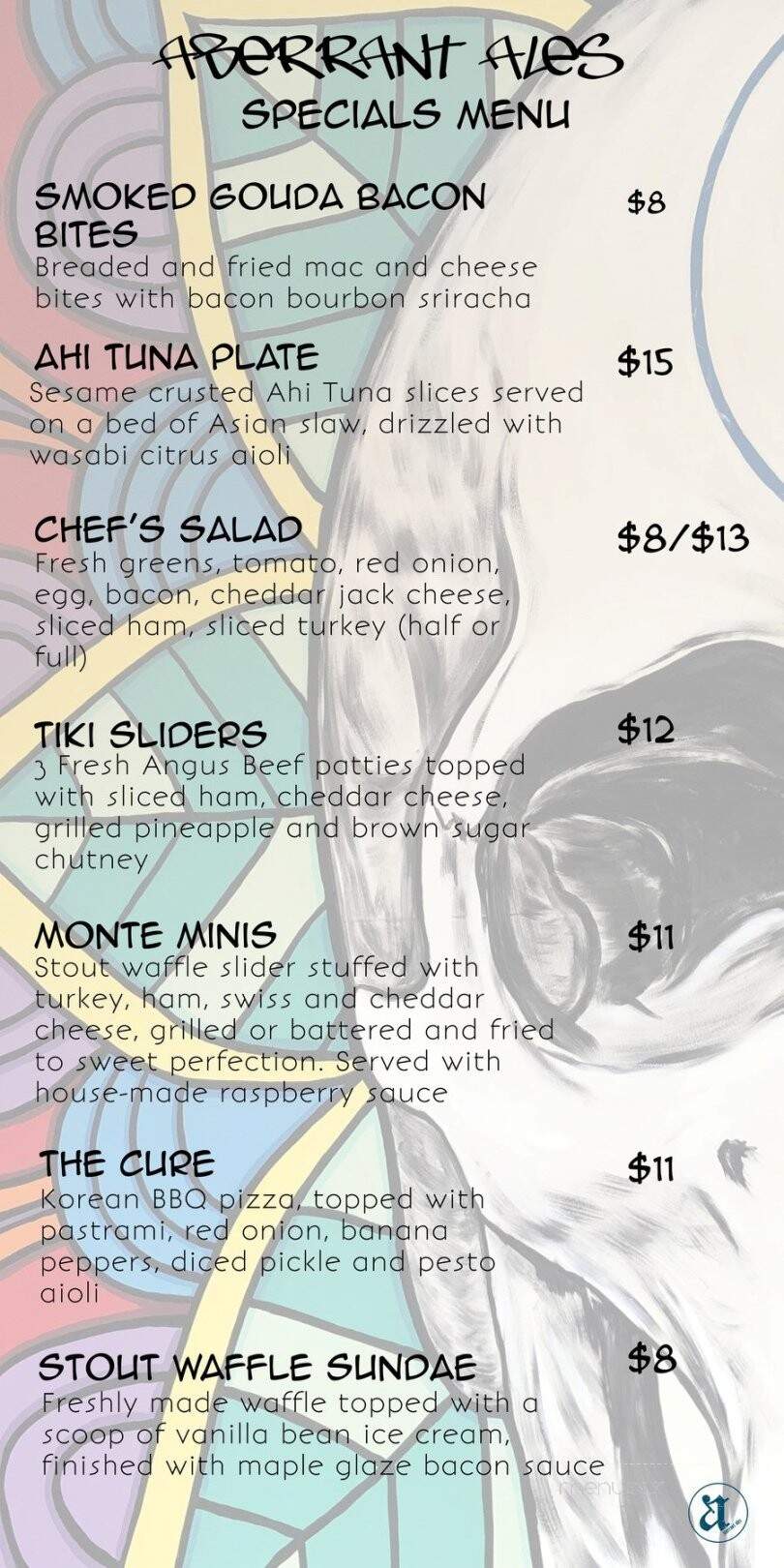 Aberrant Ales - Howell, MI menu_pic