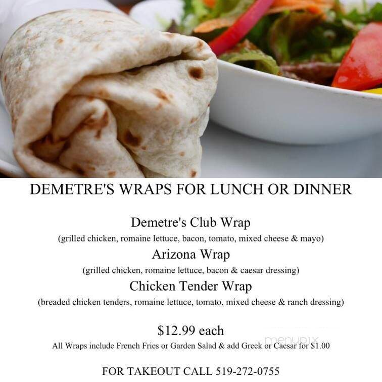 Demetre's Family Eatery - Stratford, ON
