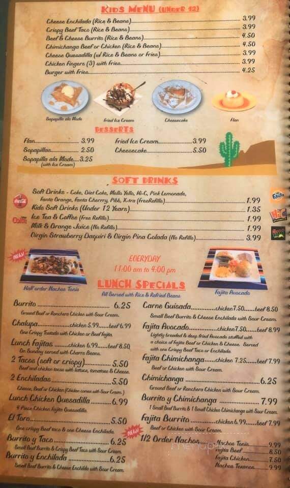 El Potro Mexican Restaurant - Rincon, GA