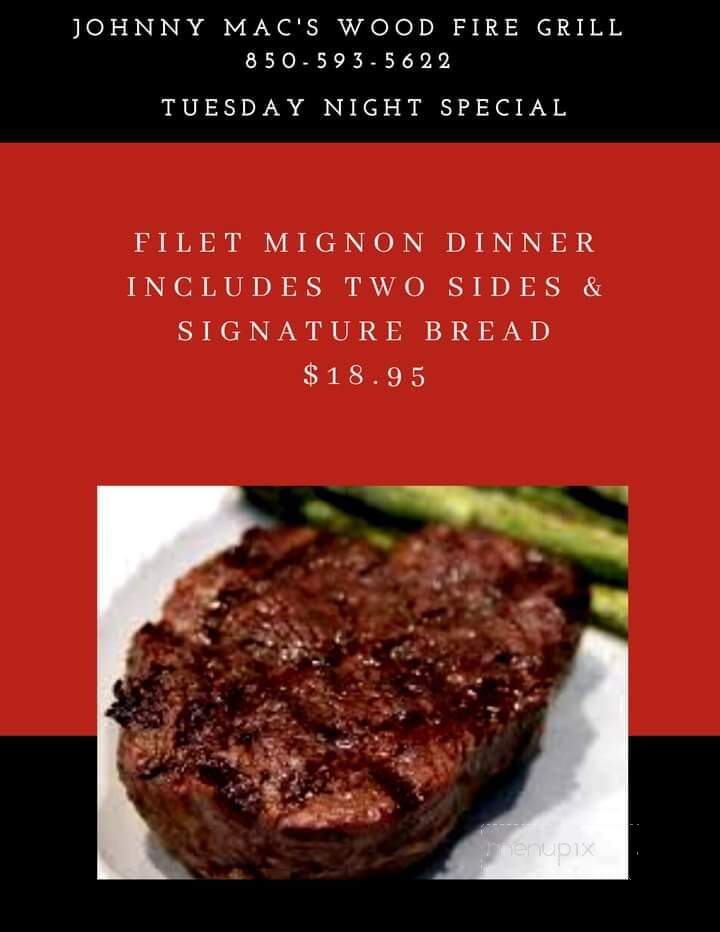 Johnny Mac's - Sneads, FL menu_pic