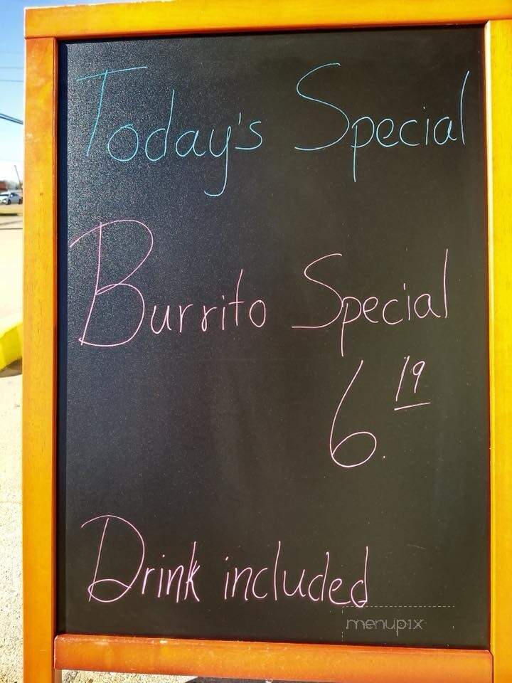 Los Charros - Vernon, AL menu_pic