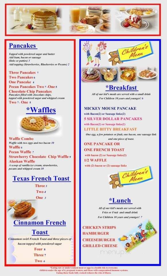 Lucy's Family Restaurant - Lodi, WI menu_pic