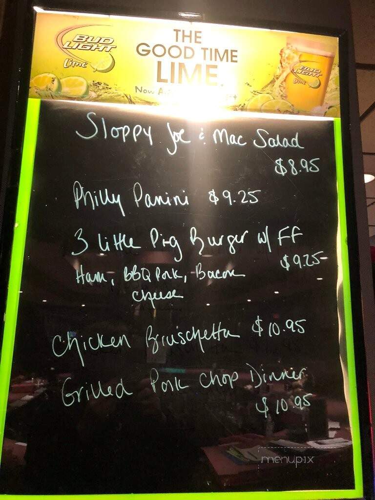 The Loyal Order of the Moose 109 - Warren, PA menu_pic