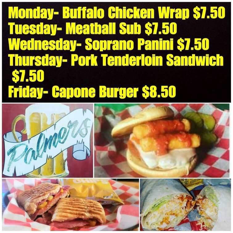 Palmers Tavern - Hibbing, MN menu_pic