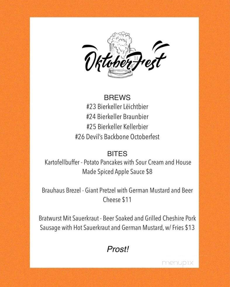Random Tap - Elgin, SC menu_pic