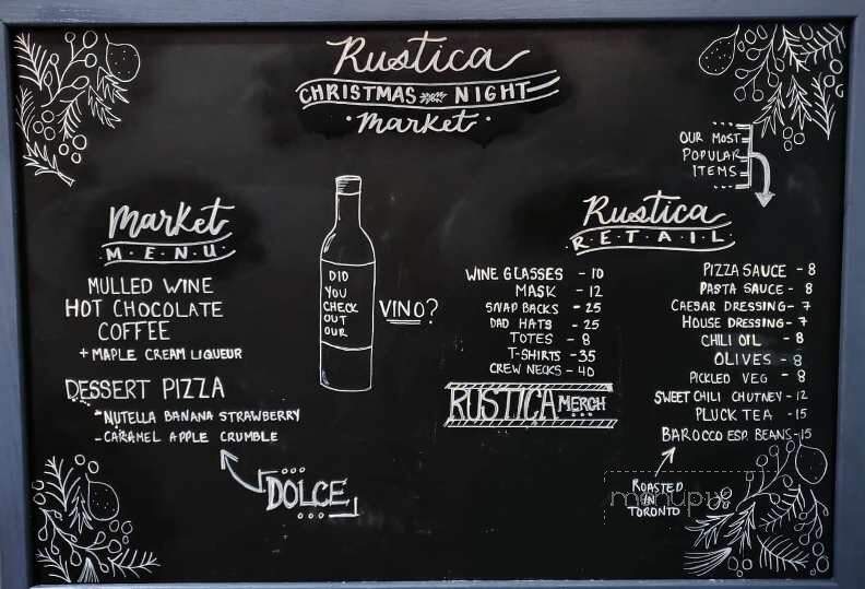 Rustica Pizza Vino - Orillia, ON