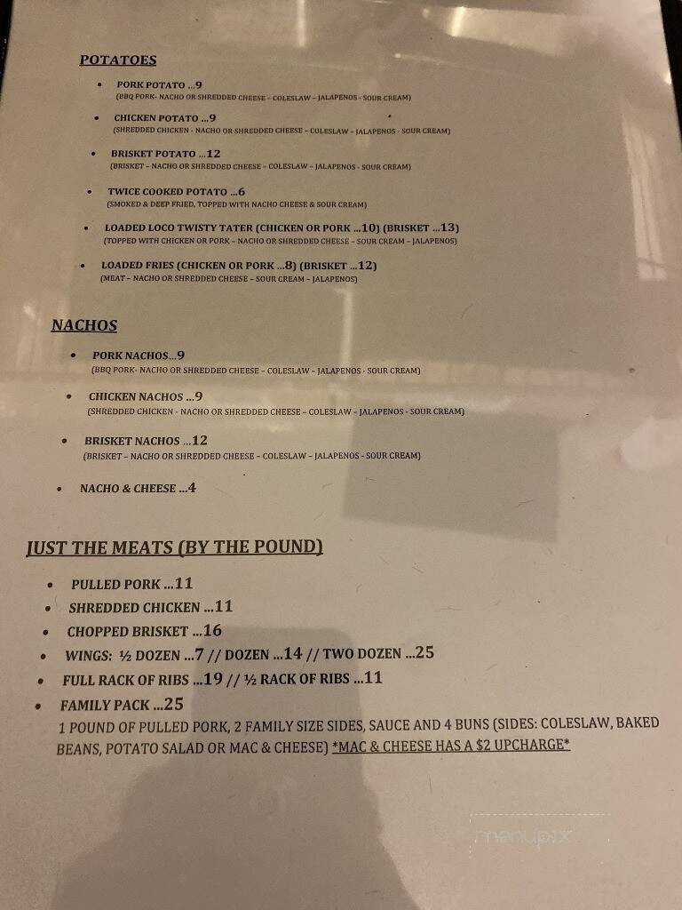 Sons of Smoke - Loudon, TN menu_pic