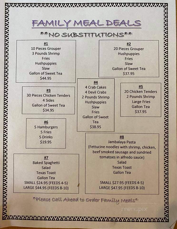 Spiros Family Restaurant - High Point, NC menu_pic