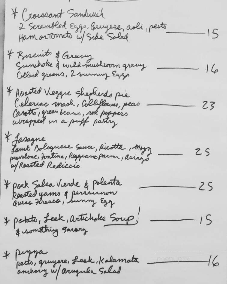 Tweets Cafe - Bow, WA menu_pic