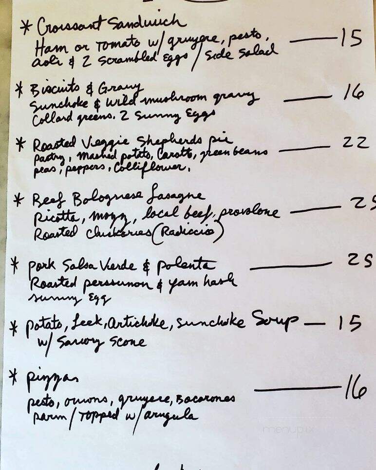 Tweets Cafe - Bow, WA menu_pic