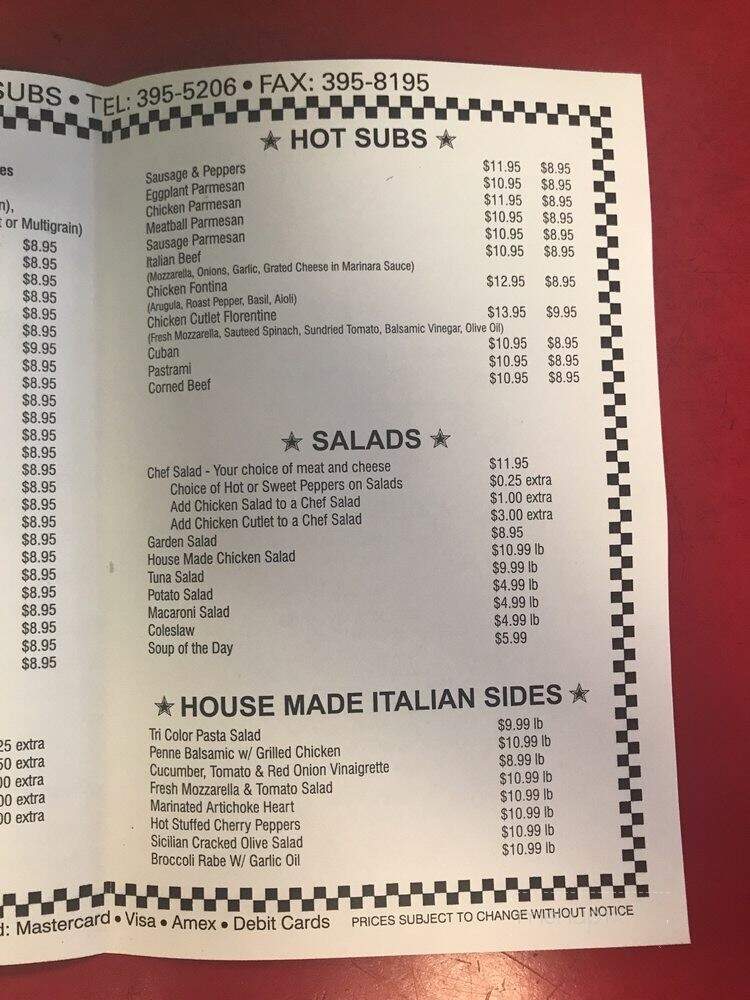 V & S Italian Deli & Subs - Boca Raton, FL