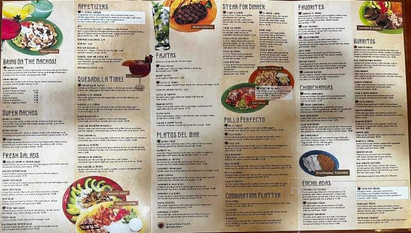 El Corral - Vincennes, IN menu_pic