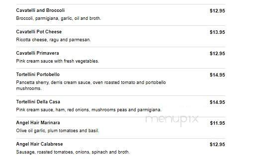 Alfonso's 202 - Flemington, NJ menu_pic