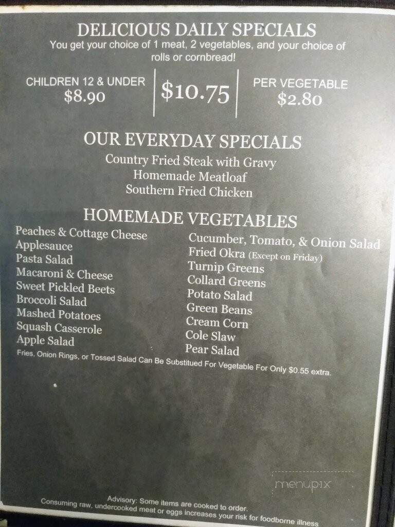 Midway Meal House - Alpharetta, GA menu_pic