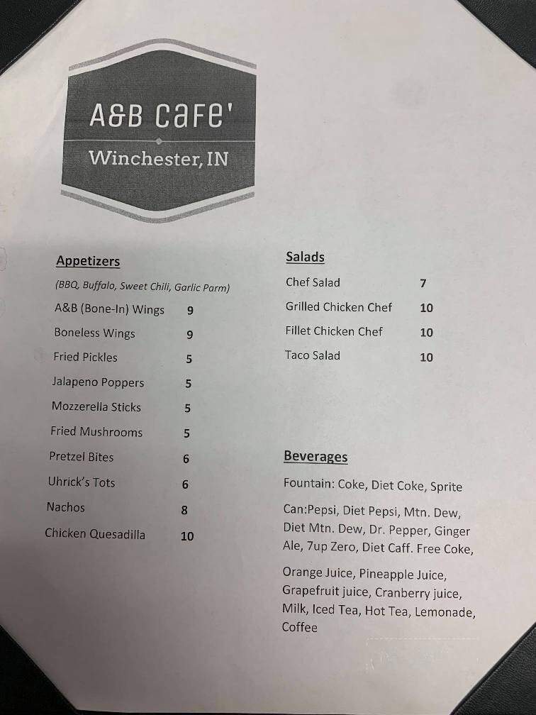 A & B Cafe - Winchester, IN