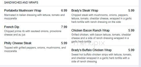 Brady's Restaurant - Cheraw, SC