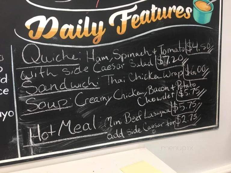 Buns & Things Bakery - Charlottetown, PE menu_pic