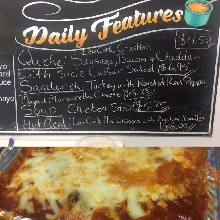 Buns & Things Bakery - Charlottetown, PE menu_pic