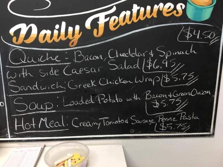 Buns & Things Bakery - Charlottetown, PE menu_pic