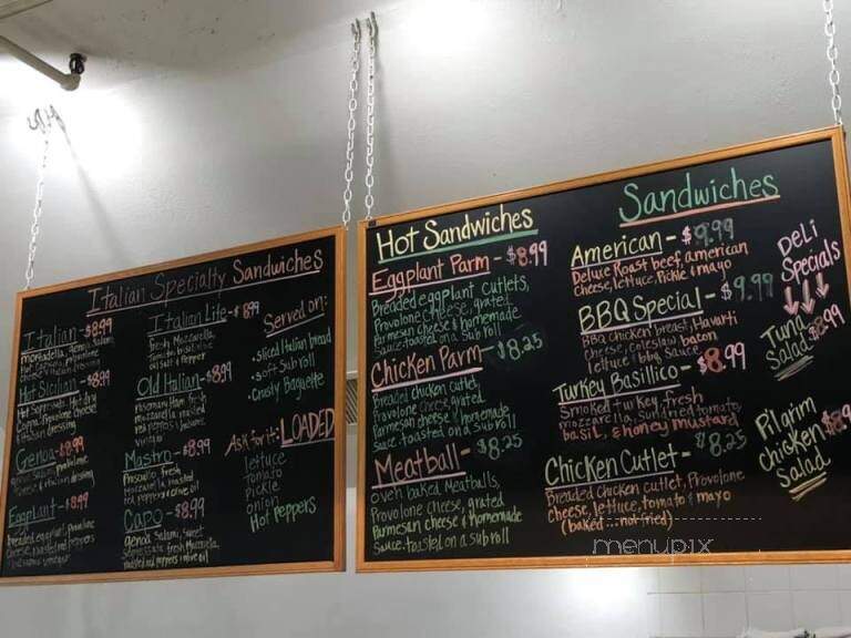 D'Orazio's Italian Market Pl - Duxbury, MA menu_pic