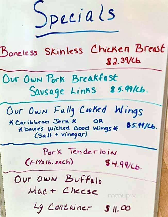 Ed Stearns Dressed Meats - Charlton, MA menu_pic