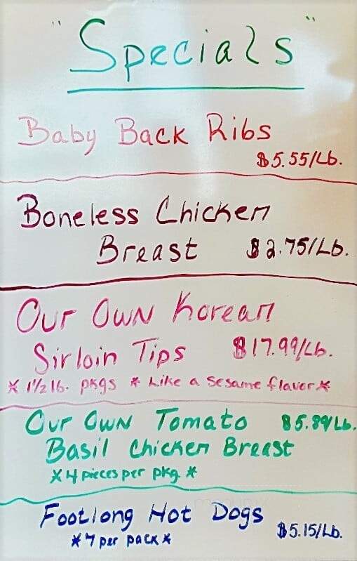 Ed Stearns Dressed Meats - Charlton, MA menu_pic