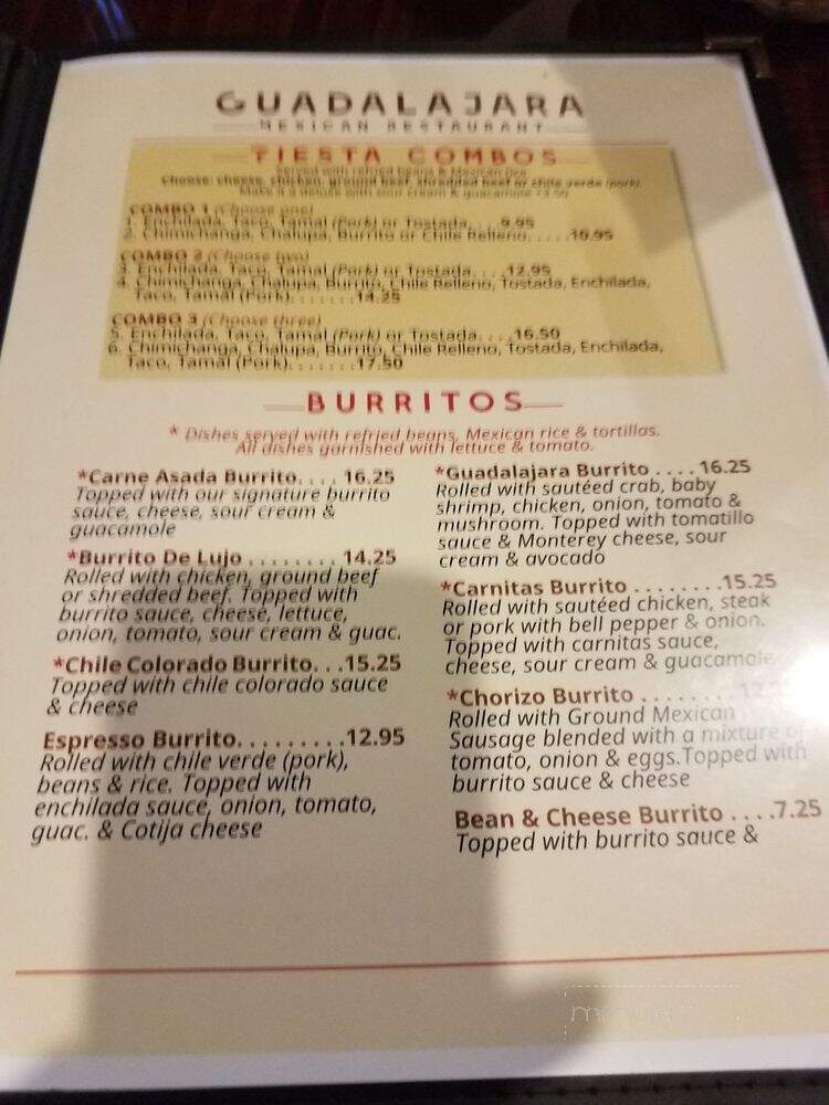 Guadalajara Mexican Restaurant - Redding, CA