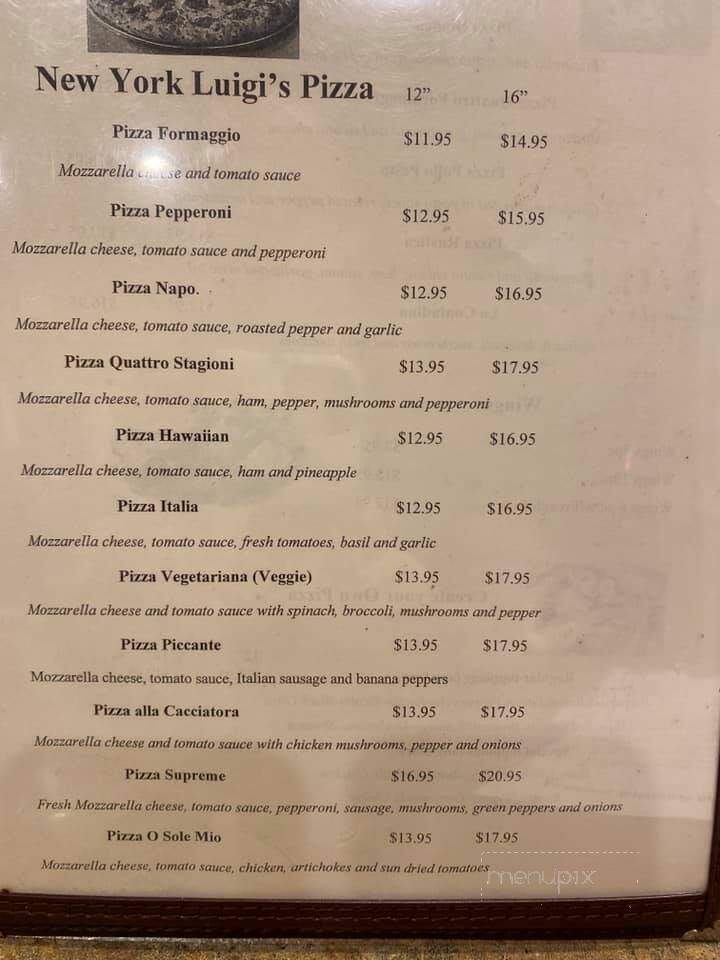 Luigi's Famous Pizza & Pasta - Lake Alfred, FL menu_pic