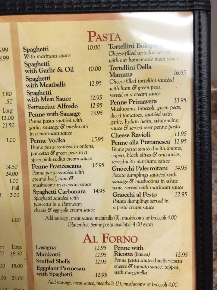 Mamma's Pizza - Loganville, PA menu_pic