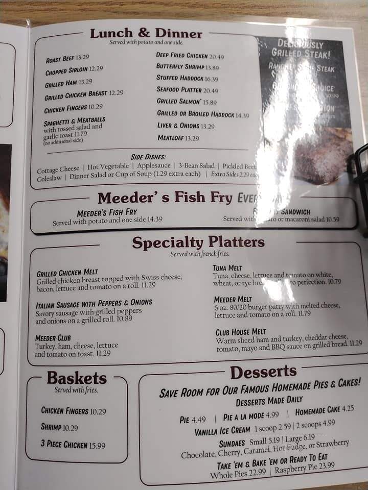 Meeder's Restaurant - Ripley, NY